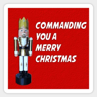 Toy Soldier, Merry Christmas Sticker